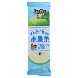 比逗仕苹果胡萝卜口味水果条