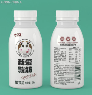 小洋人我爱酷奶酸奶饮品