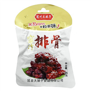 冠州大妹子蜜汁排骨