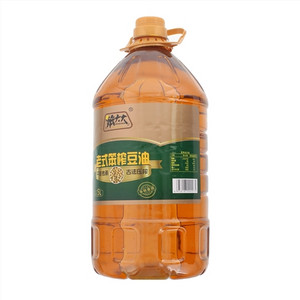 笨大大老式笨榨豆油5l
