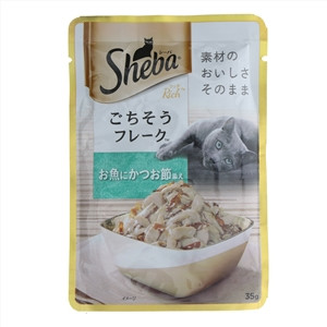 Sheba希宝甄选肉块软包罐头吞拿鱼及柴鱼成猫猫粮