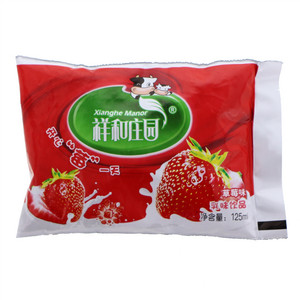 祥和庄园草莓味乳味饮品