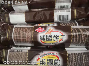 江顺江顺薄脆饼干（朱古力味)