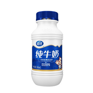 夏进乳业243ml瓶装纯牛奶