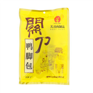 关刀彩装鸭脚包
