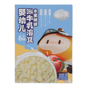 喵小侠水蜜桃味婴幼儿DHA牛乳溶豆