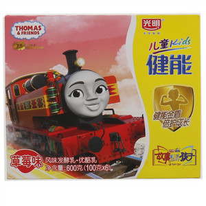 光明健能儿童KIDS风味发酵乳●优酪乳(草莓味)