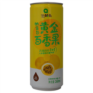 黄金百香果蛋白肽水果饮料