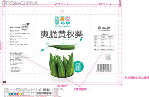 喜龙果秋葵脆