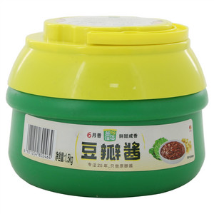 葱伴侣六月香豆瓣酱1.5KG