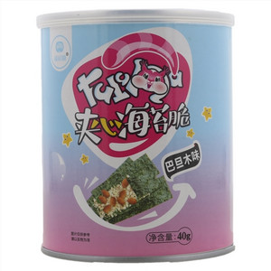 福禄纳巴旦木味夹心海苔脆