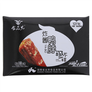 食为先炸酱鸭脖（香辣味）