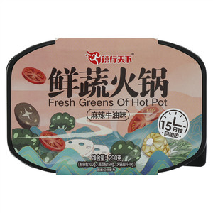 辣行天下鲜蔬火锅（麻辣牛油味）