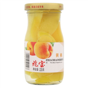 兆宝黄桃罐头