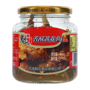 魁牌酥炸黄花鱼罐头