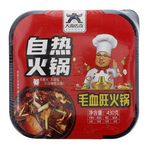 大禹传奇毛血旺火锅自热火锅