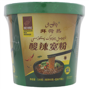 拜荷热酸辣宽粉