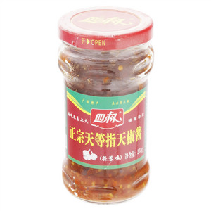 四叔正宗天等蒜蓉味指天椒酱