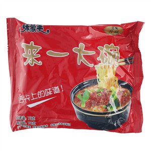 味豪美来一大碗油炸型方便面