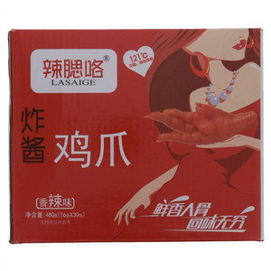 辣腮咯炸酱鸡爪（香辣味）