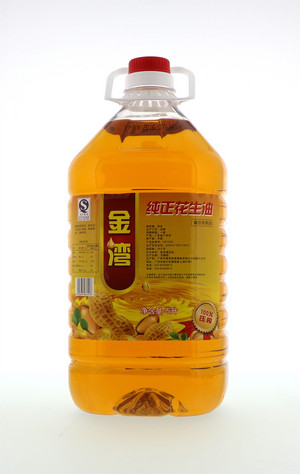 金湾纯正花生油5L