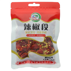 江城鲜味乡辣椒段25g