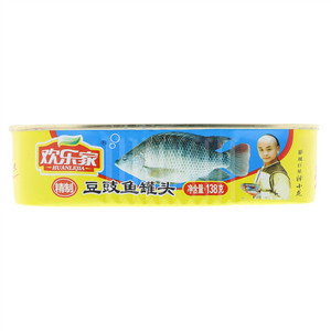 欢乐家豆豉鱼罐头