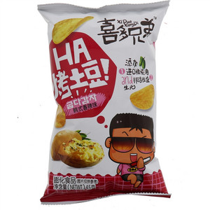 喜多兄弟香辣味烤土豆膨化食品