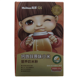每添钙铁锌原味小米营养奶米粉