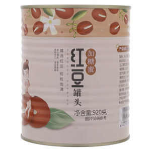 宇峰加糖蜜红豆罐头