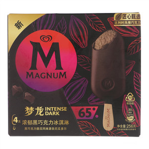 梦龙浓郁黑巧克力冰淇淋多支装 10X340ML(256G)
