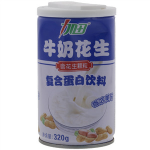 加田牛奶花生复合蛋白饮品
