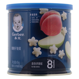 嘉宝/Gerber梨桃子泡芙