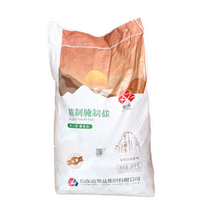 鲁晶牌加碘精制腌制盐编织袋装（泰岱古韵系列）