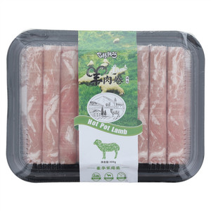 巧林牧场300g羊肉卷（盒）