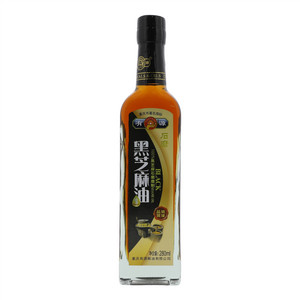 有源石磨黑芝麻油