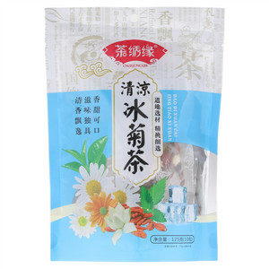 茶绣缘清凉冰菊茶