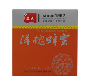 众天洋槐蜂蜜180g（15g×12条）