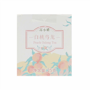 苏小糖白桃乌龙茶