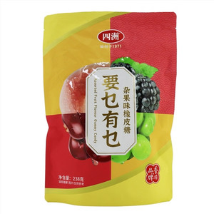 四洲杂果味橡皮糖