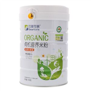 贝莱可亲胡萝卜番茄有机营养米粉