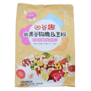 谷趣水果谷物脆&豆粉