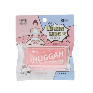 呼嘎啵咔樱花蜜桃味爆珠