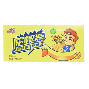 益升泰陀螺卷(果味果汁软糖)