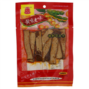黄官老味麻辣味卤制豆腐干
