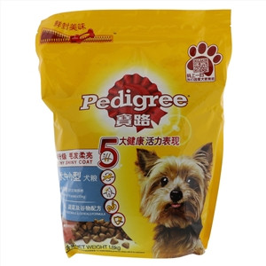宝路深海鱼口味、蔬菜及谷物配方成犬中小型犬粮
