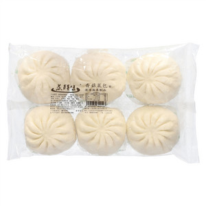 蒸鲜生香菇菜包