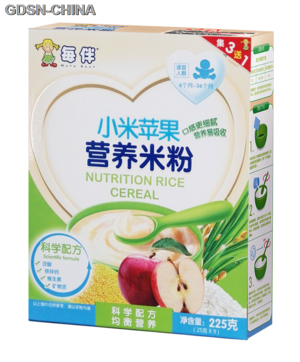 每伴小米苹果营养米粉(商超)