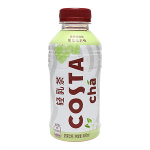 COSTA COFFEE葡萄茉莉味轻乳茶奶茶饮料