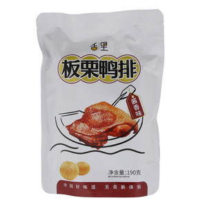 舌里酱香味板栗鸭排
